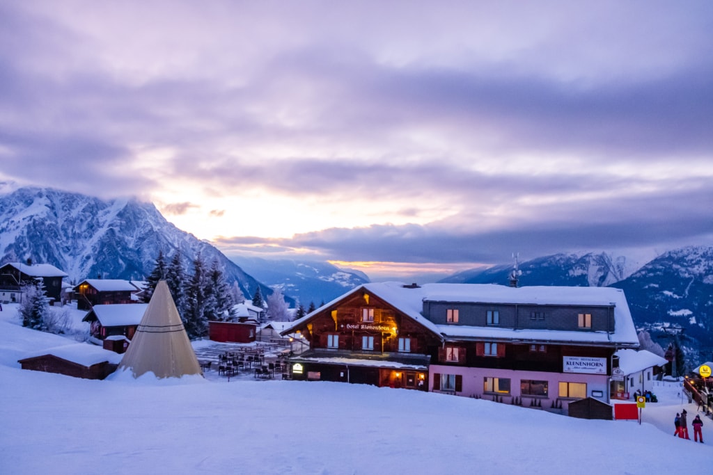 Hotel Klenenhorn im Winter