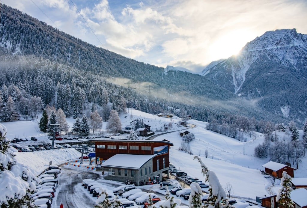 Rosswald Talstation und Parkplätze